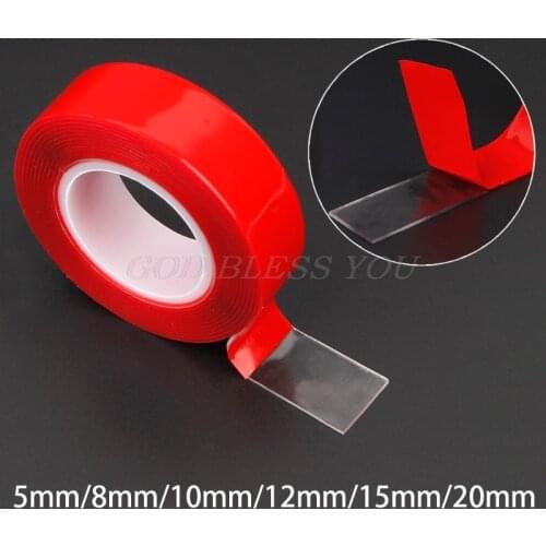 2M Acrylic Double Sided Adhesive Sticker Tape Ultra High Strength Mounting Tape Drop Shipping