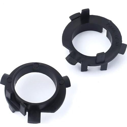 2Pcs H7 LED Headlight Car Bulb Holder Adapter Retainer Socket Base for Hyundai Sonata New Tucson Qashqai Kia K3 K4 K5 Sorento