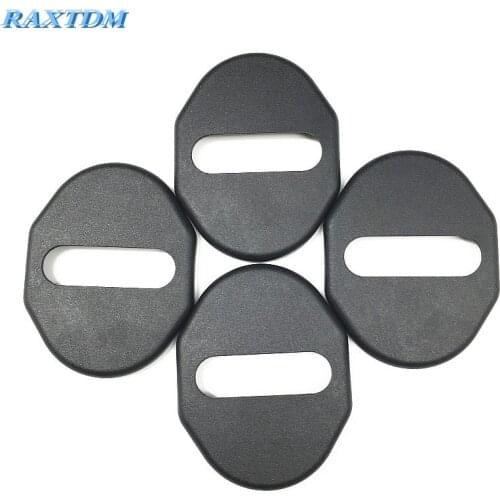 4 Pcs Car Door Lock Protector Cover Trim For Mitsubishi ASX Pajero Pajero Sport Outlander Lancer EX