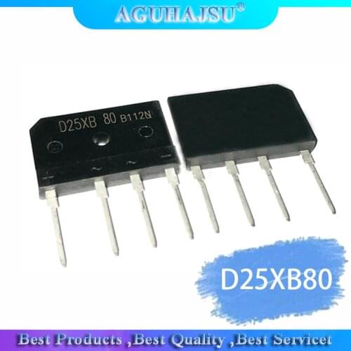 5pcs/lot D25XB80 D25SBA80 bridge rectifier 25A 800V