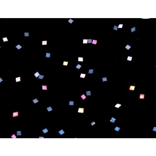 Acrylic/PMMA 1-Sided Fine Glittering Color Sheets 3.0mm for Jewelries, Crafts, Art Works, Decoration - Black Galaxy (CA8825)