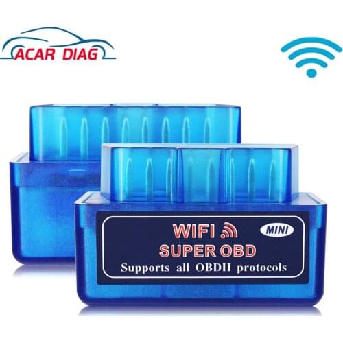 ELM327 WIFI V1.5 OBD2 Car Diagnostic Scanner Support All OBDII Protocols Work on Android/iOS/Windows OBD Elm 327 Free Shopping