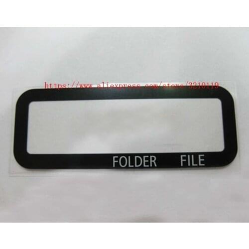 Free shipping Shoulder small Externe Vitre Outer Glass screen Repair part For Canon EOS 1D-X 1DX DS12630 SLR