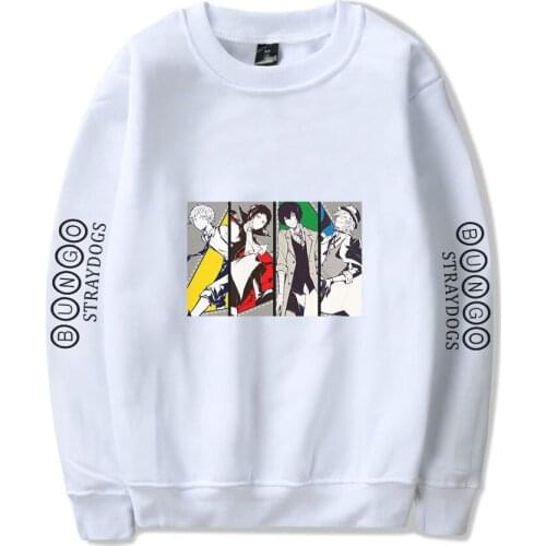 Bungo Stray Dogs Oversized Hoodie Sweatshirt High Quality Hoodies Men/Women Streetwear Autumn Tracksuit Fashion Sweatshirts