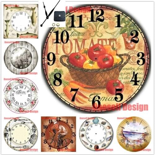 2020 top popular new style 5d diamond painting clock 5d diamond mosaic sale clock 5d diamond embroidery full set clock animal