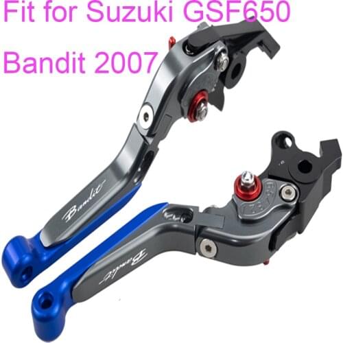 KODASKIN Left and Right Folding Extendable Brake Clutch Levers for Suzuki GSF650 Bandit 2007