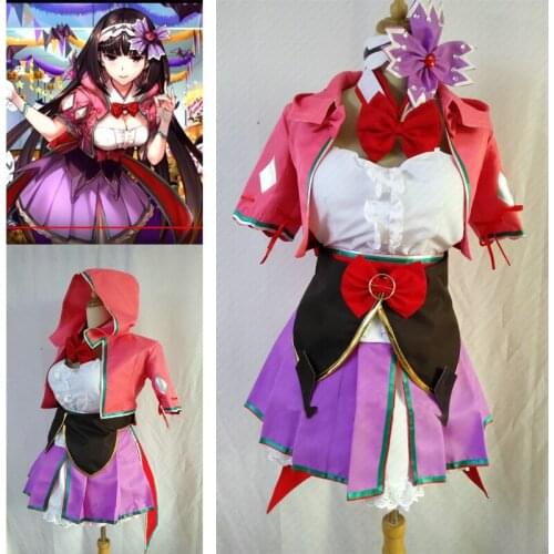 Fate Grand Order Osakabehime Cosplay costume fgo with wig