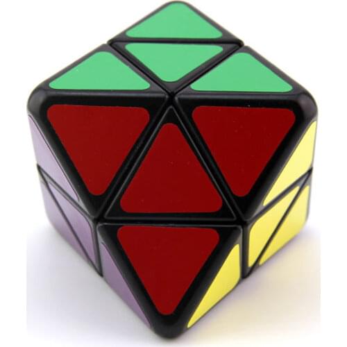 Original High Quality LanLan 4 Axis Octahedron Magic Cube Speed Puzzle Christmas Gift Ideas Kids Toys For Children
