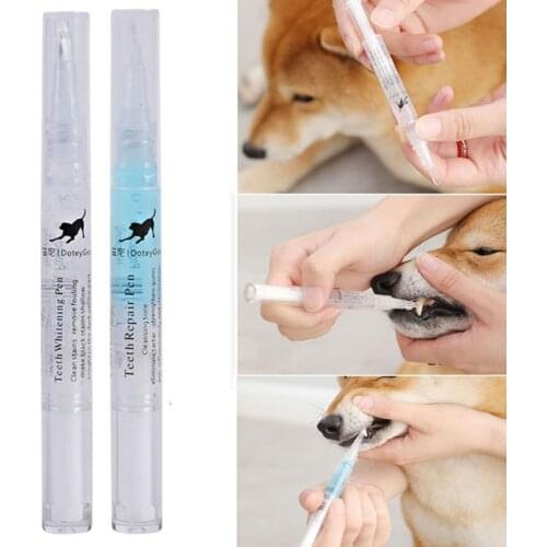 Pet Teeth Repairing Kit Dog Teeth Cleaning Tools Dogs Tartar Remover Dental Tools Set Teeth Whitening Cleaner Pet Products 8