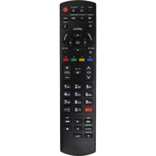 Remote Control For Panasonic Viera N2QAYB000926 TC-39AS530 TC-39AS530U TC-40AS520 TC-40AS520U TC-42AS630 LCD Full HD HDTV TV