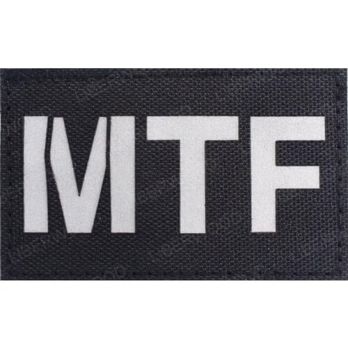 Special Containment Procedures Foundation SCP Patch Mobile Task Forces MTF IR Reflective Military Patch Tactical Badge Applique