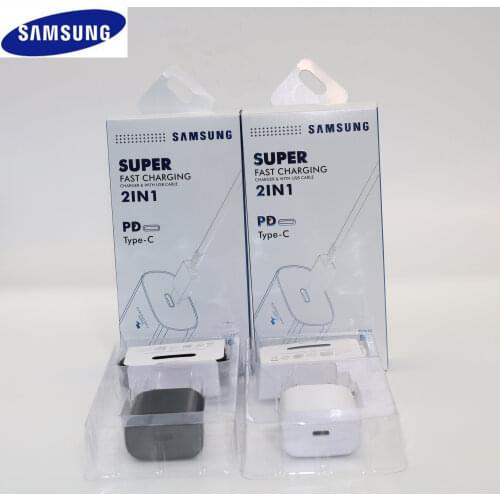 Samsung Note 10 plus MobilePhone super fast charger 25 w Travel Usb PD PSS Fast Charge Adapter For Galaxy Note 10+ s10