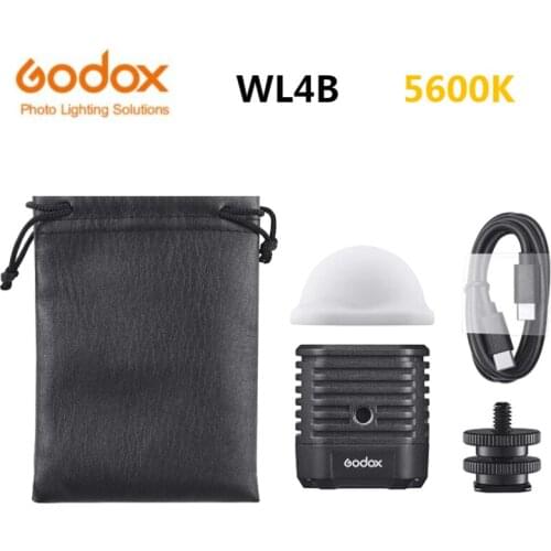 Godox WL4B 5600K Waterproof Underwater 100ft LED Light Photography Light with Support Mobile APP Photo Video Lighting