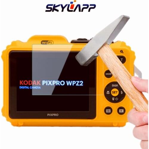 Camera Tempered Screen Protector Guard Cover Shield Film For Kodak WPZ2 2.7''inch SLR Camera Anti-scratch Electrostatic PET Film