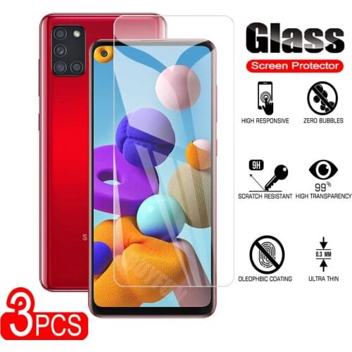 3Pcs Protective Glass On For Samsung Galaxy A50s A70 Screen Protector 9H Tempered Glass For Samsung A70s A80 Safety Glas