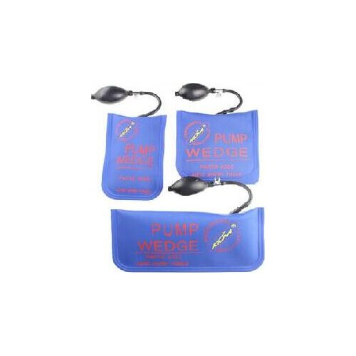 3pcs/lot Universal Air Wedge Auto PUMP WEDGE Lock Pick Set Open Car Door Lock Small Medium Large Size