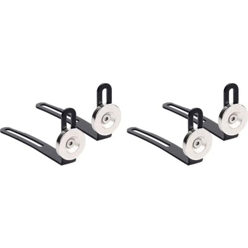 4 pcs RC Car Bracket with Magnet for 1:10 RC Crawler Car Axial SCX10 90046 Shell Body Mount Bracket