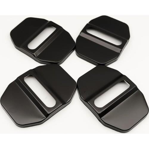 4pcs Car Door Lock Protective Cover for Mercedes Benz SLK GLK W205 W166 W203 W204 W245 Auto Door Lock Decoration Accessories