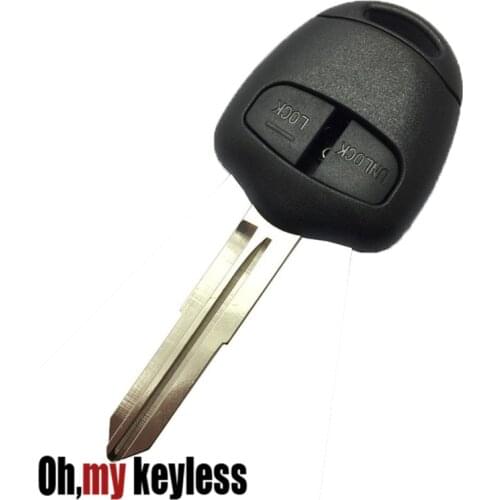 5pcs/lot Entry keyless key fob for mitsubishi Eclipse Lancer Endeavor Galant Outlander remote key fob case