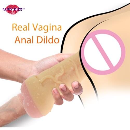 Big Anal Dildo Plug And Soft Rubber Vagina Huge Butt Plugs Cock Sleeve Sex Toys For Men Women Anus Dilator Erotic Goods Adults