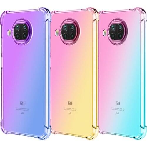 Drop Protection Colorful TPU Case for Xiaomi 10T Lite 5G Poco M3 X3 NFC F2 Pro Redmi Note 9S 9 9C 9A 8 8T 8A K30S Cover