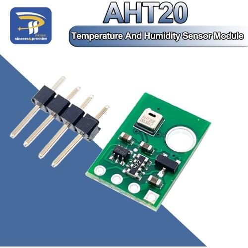 AHT20 I2C Temperature And Humidity Sensor Module DC 2.0-5.5V High-Precision Probe DHT11 AHT10 Upgraded Version for Arduino