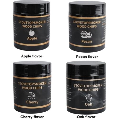 Wood Smoker Chips for Grills Bake Braise Camping Pork Chicken Fish Beef