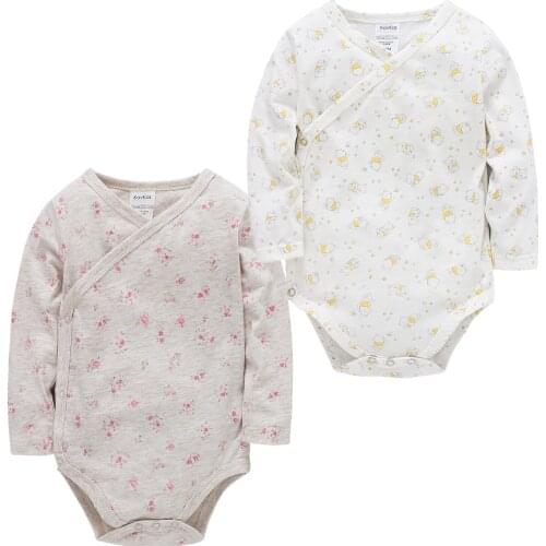 Roupas Bebe De Newborn Baby Bodysuits Babies Bebes Clothes Long Sleeve Cotton Cartoon Infant Clothing 2 3 4pcs 0-12 Months