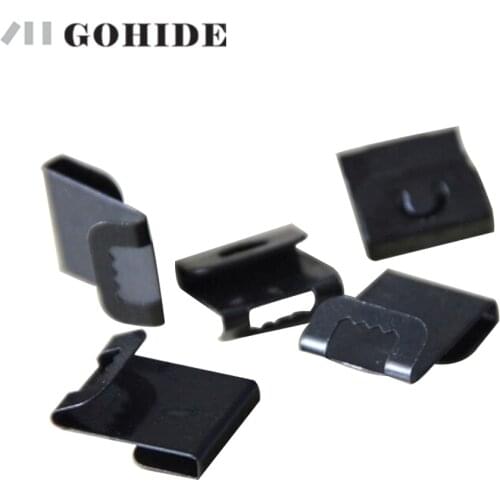 GUHD 100pcs/pack Black Color S Type Hooks Photo Frame Hook Photos Of Wall Solid Artwork Album Wood Frame Combination Easy Using