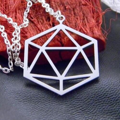 Personality Geometric Pendant Necklace Fashion Jewelry Link Chain Necklaces Best Christmas Gift for Men And Women YP3942