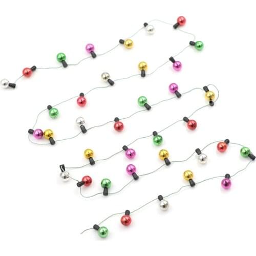 Christmas Good Decoration 1/12 Scale Dollhouse Miniature Mini Furniture Accessories String Lights 1 String Of Fake Lights