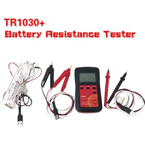 Upgrade YR1030 Lithium Battery Internal Resistance Test TR1030 Digital DIY 18650 Nickel Hydride Button Dry Battery Tester