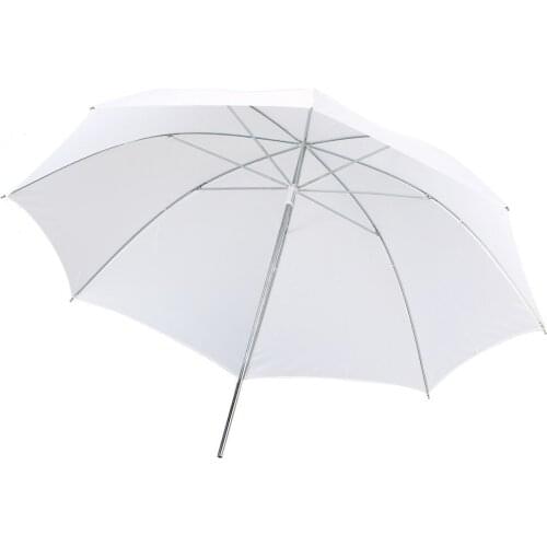 Pro Studio Photography Flash Translucent Soft Lambency Umbrella Material Aluminum Shaft Nylon 2020 Newest 33in 83cm White NIKON