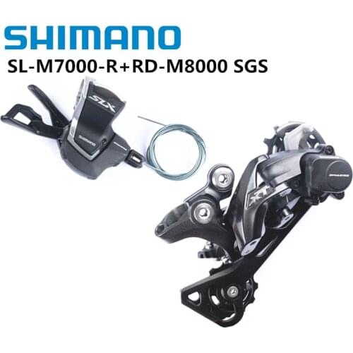 SHIMANO DEORE SL-M5100 + RD-M5100 SLX M7000 11S Groupset MTB Mountain Bike 1x11S M5100 M7000 Rear Derailleur Shifter Lever