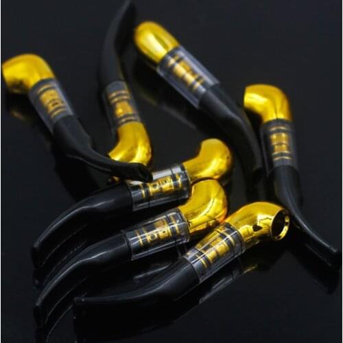 Vintage Durable Cigarette filter Wooden Tobacco filters New Black Smoking Pipe Friend Gift Gadgets for men Smoke Accessories