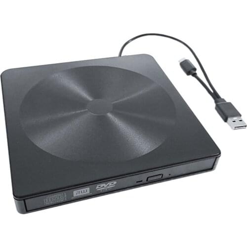 External CD Drive Ultra Slim USB 3.0 Optical Drive USB Type C CD DVD ROM Burner DVD ROM Portatil Lector DVD Externo