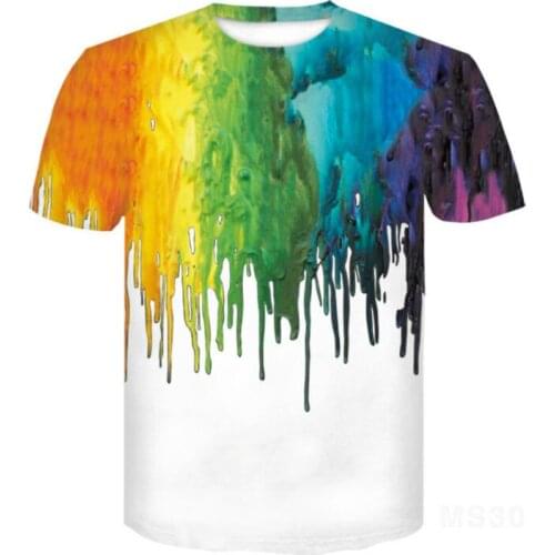 Mens Womens Short Sleeve Funny T-shirt Hip Hop Style 2021 Custom Street Graffiti Fashion Popular Octopus Tail Polyester