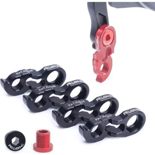 MTB Bike Road Bicycle Rear Derailleur Hanger Extension Extender Frame Gear Tail Hook Extender For 34-52t Large Tooth Flywheel