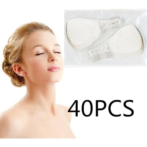 Women Makeup Invisible V-Line V Face Shape Stickers Slimming Tools Lines Neck Chin V Shaper Lifting Tapes 40 Pcs/Set