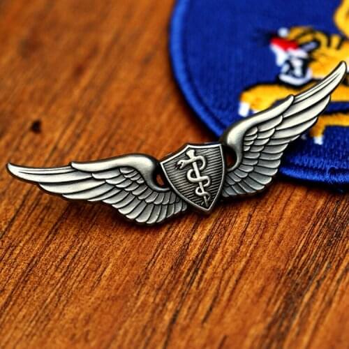 WW2 WWII US Army Basic Flight Surgeon Badge pin Military Store