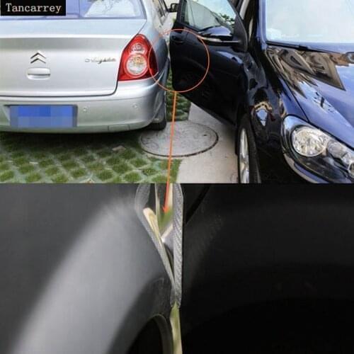 4x Anti-Collision Buffer Trim Anti-Rub Door Edge Guard Strip For Mini Cooper R50 R52 R53 R55 R56/Porsche Cayenne Macan FOR Cadil