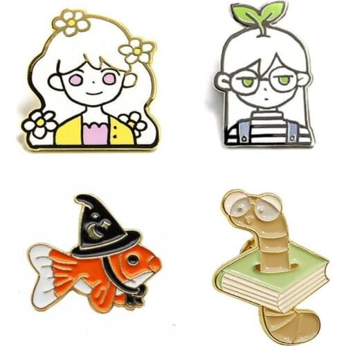 Anime Pins Brooches Enamel Badges For Backpack Womens Cartoons Lapel Pin Badges Enamel Brooch On Backpack Cute Badges Anime Pin