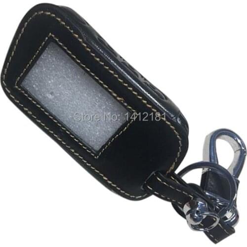 Leather Case Body Cover for StarLine A39 A36 A93 A63 Two Way Car Alarm System LCD Remote Control Key Chain Fob A93
