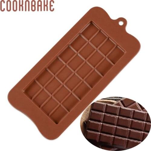 COOKNBAKE Silicone Mold for chocolate square candy waffle ice jello gummy mould Cake decorating Tool bread biscuit pastry form