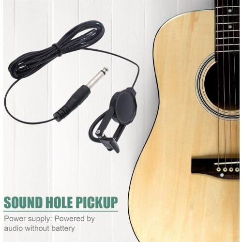 JD-01 Professional Guitar Clip-on Pickup for Acoustic Folk Guitar Ukulele Violin Musical Instrument Accessories