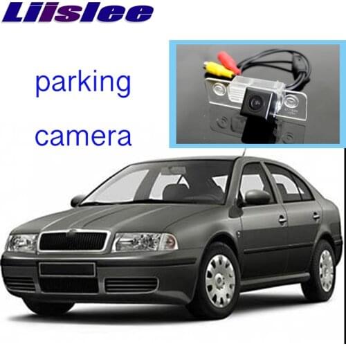 LiisLee Car Rear View For Skoda Octavia MK1 MK2 1996~2014 Backup Reverse Parking Camera Night Vision waterproof CAM