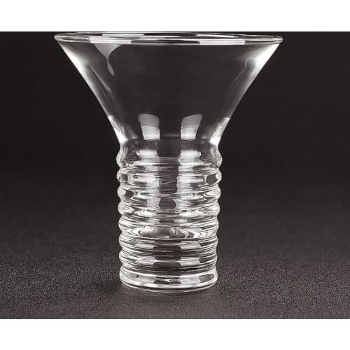 200ml Creative Cold Drink Cup Cocktail Glass Whiskey Cup Spiral Martini Cup Wine Glass Juice Cup Beer Cup Bar Restaurant Family