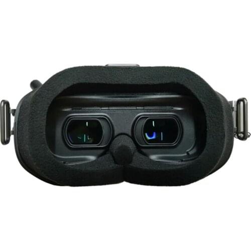 Faceplate Eye Pad for DJI Digital FPV Goggles DIY Skin-Friendly Fabric Compatible with Nose Foam Padding