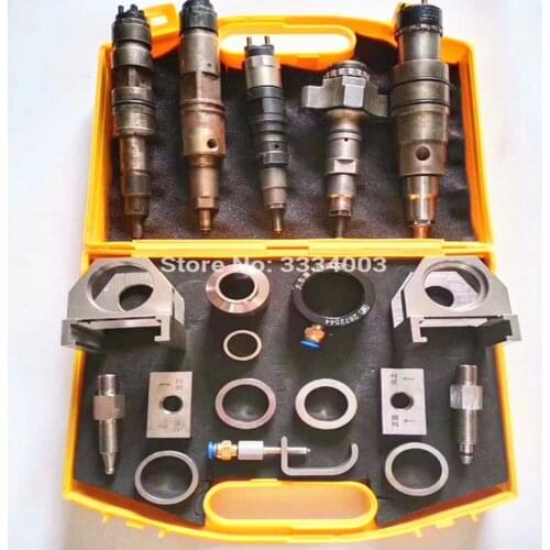 Multi-function Diesel Common Rail Injector Clamp Fixture Tools For All Brands Injectors Includes BOSCCH DENSSO JOHN DEERE