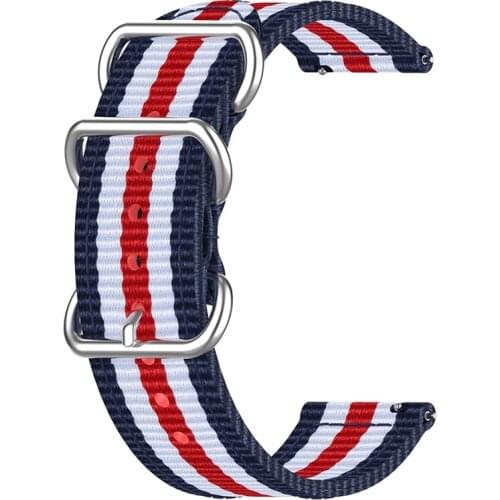 For Garmin Venu SQ Watch Strap Soft and Breathable Nylon Replacement Strap